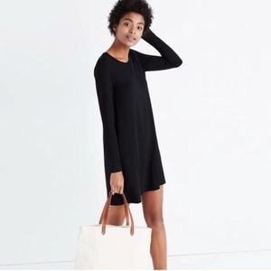 Madewell Black Shift Dress S